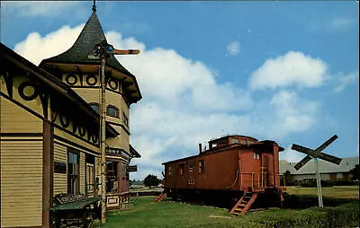 Massachusetts Chatham Cape Cod Railroad Museum Station ~ Postcard Sku461 • $1.99