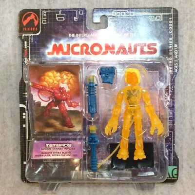 2002 MICRONAUTS PALISADES Interchangeable World Orange Membros Figure NEW Sealed • £71.92