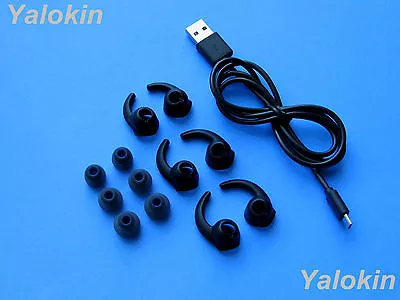 Replacement Accessories Enhanced Set (BK-BSTB-BRDCB) For Jaybird X2 Headphones • $47.09