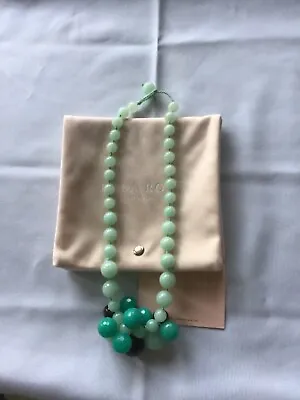 Lola Rose / Nikki & Me Green Amazonite Necklace BNWT • £64.99