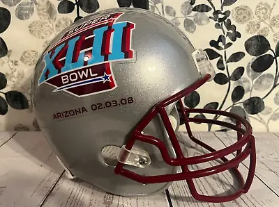 $99.95 • Buy Super Bowl Xlii 42 Replica Full Size Helmet Riddell 2008 Patriots Giants Brady M