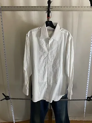 NWOT John Lennon English Laundry White Tux LONG SLEEVE SHIRT L Slim 16 X 32/33  • $19.25