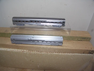 $26 • Buy Kato 'n' Scale Pair Of Santa Fe Passenger Cars, Ln/ob's