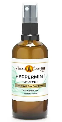 £9.99 • Buy Peppermint Essential Oil Room Spray | Fragrance Spritz Mist Freshener