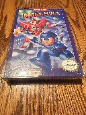 Mega Man 5 NES Authentic Complete In Box • $545