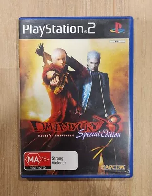Devil May Cry 3 Special Edition PlayStation 2 PS2 Complete With Manual VGC • $44.99