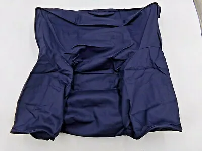 Pottery Barn Twill My First Toddler Anywhere Chair Slipcover ONLY Dark Blue 298D • $76.99