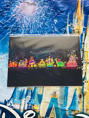 2024 Disney Parks Main Street Electrical Parade 5x7  Postcard Josey Tsao • $15.95