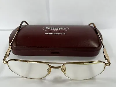 Oliver Goldsmith Glasses Spectacles Ladies Gold Frame Tortoise Shell Ear Piece. • £29.99