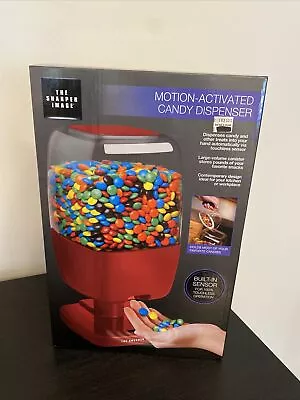 Sharper Image Motion Activated Candy & Peanuts Dispenser Built In Sensor-Red • $48.99