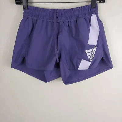 $14 • Buy Adidas Aerodry Purple Activewear Gym Running Shorts Size XS Womens