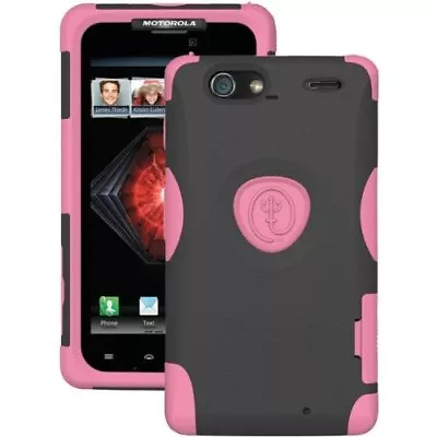 Trident Motorola Droid RAZR Maxx Aegis Case Dual-Layer Pink Military Grade Cover • $7.58