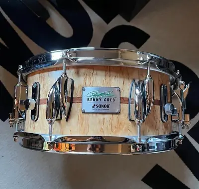 SONOR Benny Greb Signature Snare 2.0/Beech Shell 13  X 5.75  SSD-13575BG SDW2.0 • $1380