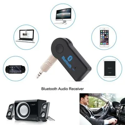 Dongle Wireless Bluetooth 3.5mm AUX Audio Stereo Music Car Receiver Adapter PC • $6.99
