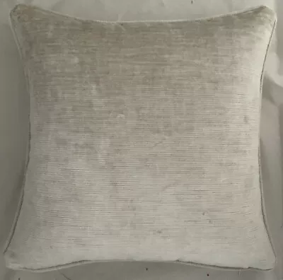 A 18 Inch Cushion Cover In Laura Ashley Villandry Sable Velvet Fabric • £18.99