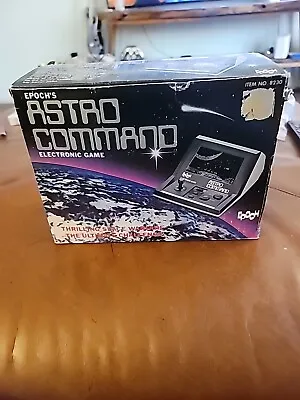 1982 Epoch's Astro Command Electronic Game - NEW Other / Very Good  Condition • $75