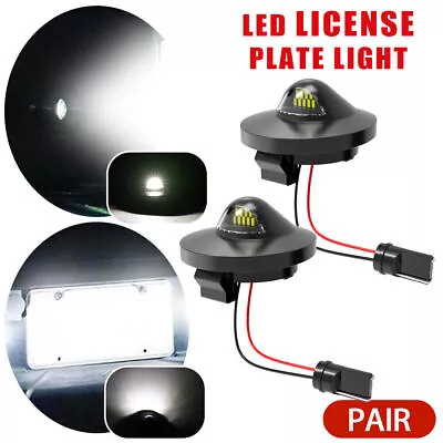 2x Fit Ford F150 F250 F350 LED License Plate Light Tag Lamp Assembly Replacement • $5.98