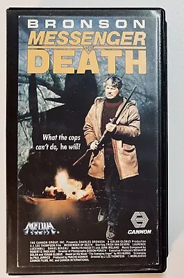 Messenger Of Death VHS Video Cassette Tape  Charles Bronson 1988 Vintage Action • $5