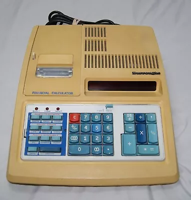 Burroughs Vintage Financial Calculator C6453 Electronic Tested READ DESCRIPTION • $199.99