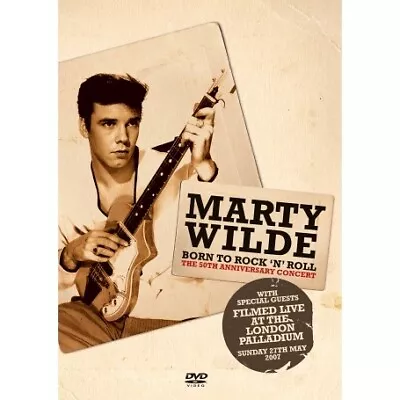 Marty Wilde: Born To Rock 'N' Roll DVD (2007) Marty Wilde Cert E 2 Discs • £14.67