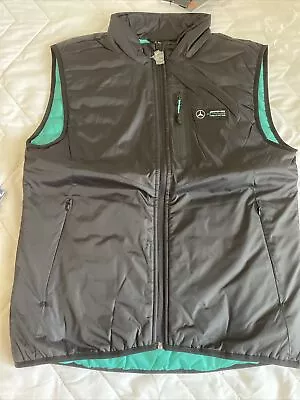 Mercedes AMG Petronas F1 Lightweight Padded Vest 2023 NEW W TAGS • $64.99