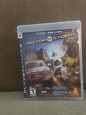 MotorStorm (Sony PlayStation 3) Complete CIB Tested PS3 • $9.99