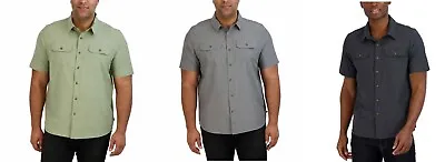 Gerry Men's Short Sleeve Woven Camp Shirt • $17.99