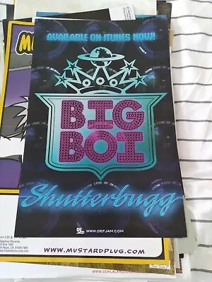 BIG BOI      Vintage Promo Poster • $10.99