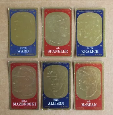 1965 Topps Embossed Baseball Card Singles Complete Your Set U-pick Updated 3/19 • $1.89