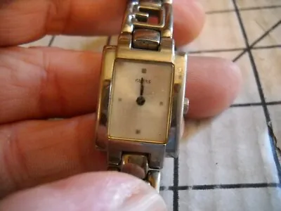 Guess Watch Vintage Quartz Analog Women's Stainless Steel Bracelet TESTED • $2.49