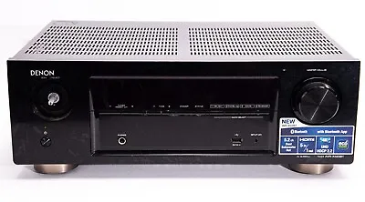 Denon AVR-X520BT Receiver 5.2 Channel AV 4k (Missing Knob) • $290