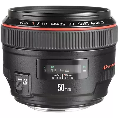 Canon EF 50mm F/1.2L USM Lens F1.2L • £1134.99