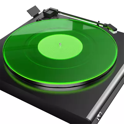 Turntable Mat Record Platter Slipmat: Acrylic Record Player Platter Vinyl4734 • $38.99