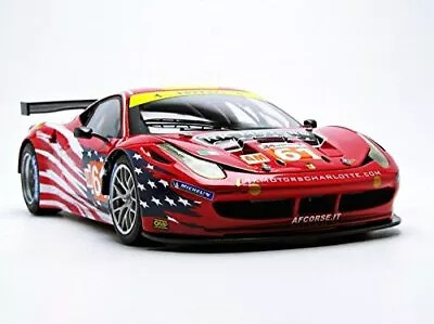 Elite Ferrari 458 Italia Gt2 #61 Lm 2012 Af Corse 1:18 Scale Hotwheels Bct78 • $104.95