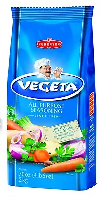 Vegeta All Purpose Seasoning 4.4lbs/2kg Приправа Вегета BUY 3 GET 4TH FREE! • $29.99