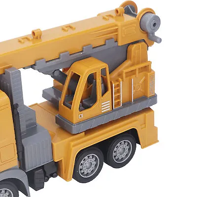 Remote Control Tower Crane Truck Toy Interactive Reliable Educational RC Eng Sg1 • $69.08