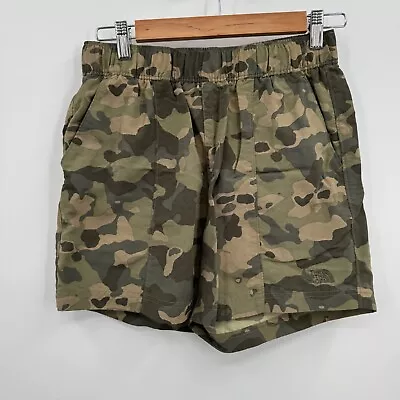 The North Face Men’s Swim Trunks Size Small 5  Inseam Camo *Liner Removed* • $16.59