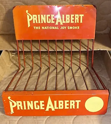 PRINCE ALBERT Metal Store Display Rack NATIONAL JOY SMOKE Tobacciana VTG RARE • $187