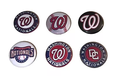 1  Set Of 6 Washington Nationals Lapel Badge Button Pins Pinback [p585] • $3.25