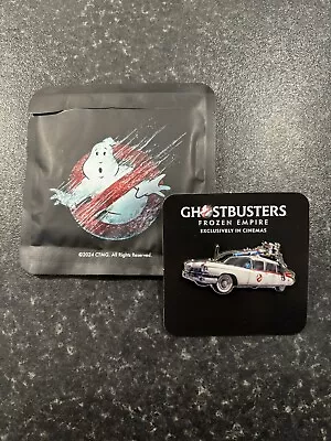 Ghostbusters Frozen Empire Odeon Cinema Exclusive Ecto 1 Pin Badge • £0.99