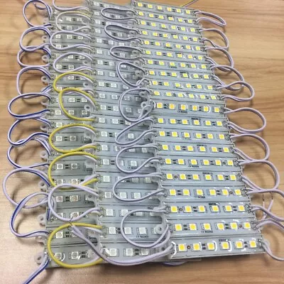 Super Bright IP65 Waterproof 5054 SMD 6 LED Module Light Sign Strip Lamp DC 12V • $35.08