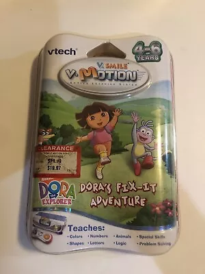 Vtech V.Smile V-Motion Nick Dora's Fix It Adventure Active Learning System New • $20