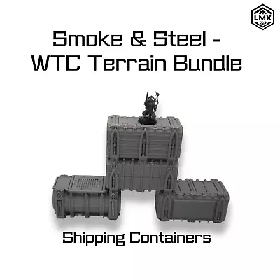 WTC 10th Edition Warhammer 40k Terrain - Shipping Containers • £32.50