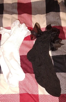 $1.99 • Buy Two Pairs Of Womens Ankle Ruffles Sockd