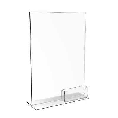 A6 DL A5 A4 Menu Poster Holders Acrylic Perspex Display Stands And Business Card • £173.19