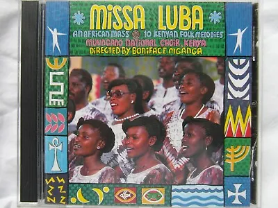 MISSA LUBA  An African Mass  10 Kenyan Folk Melodies  CD AND ARTWORK ONLY • £3.29