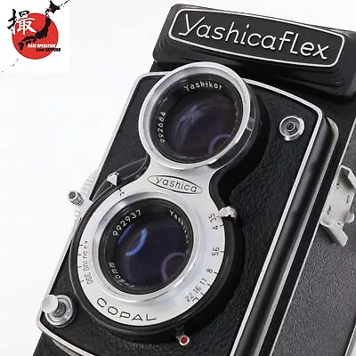 Yashicaflex New A 6x6 TLR Medium Format Film Camera 80mm F3.5 Lens N Mint JAPAN • $149.99