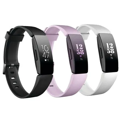 NEW Fitbit Inspire HR Activity Tracker Fitness Heart Rate Black White Purple AU • $88.99