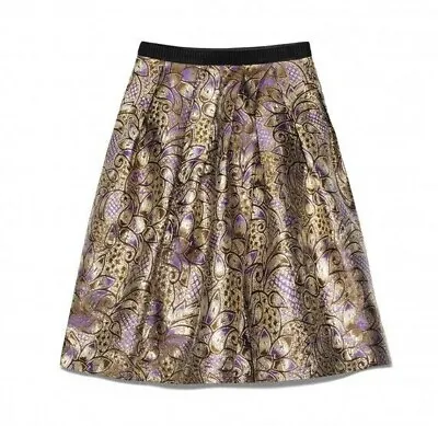 Marni For H&m Rare Retro 50's Boho Paisley Jacquard Skirt Uk 6 Us 2 Xs Bnwt • $99.53