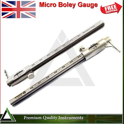 £19.49 • Buy Surgical Micro Boley Measurement Gauge 80mm Caliper Restorative Instruments